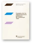 COMPTES DE LES ADMINISTRACIONS PUBLIQUES DE CATALUNYA 1997, de AA.VV. | portada del libro