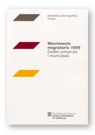 MOVIMENTS MIGRATORIS 1999. DADES COMARCALS I MUNICIPALS, de AA.VV. | portada del libro