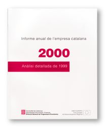 INFORME ANUAL DE L'EMPRESA CATALANA 2000. ANALISI DETALLADA DE 1999, de AA.VV. | portada del libro