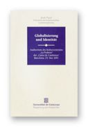 GLOBALISIERUNG UND IDENTITAT. AUDITORIUM DES KULTURZENTRUMS CAIXA DE CATALUNYA ', de PUJOL I SOLEY, JORDI | portada del libro