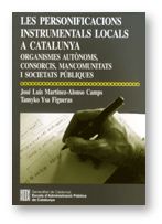 LES PERSONIFICACIONS INSTRUMENTALS LOCALS A CATALUNYA, de MARTINEZ ALONSO I CAMPS | portada del libro