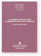qualitat jur¡dica de català i l'aplicació del Dret civil de Catalunya/La, de GINEBRA I MOLINS | portada del libro