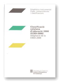 CLASSIFICACIO CATALANA D'EDUCACIO 2000 (CCED-2000), de AA.VV. | portada del libro