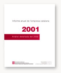 INFORME ANUAL DE L'EMPRESA CATALANA 2001, de AA.VV. | portada del libro