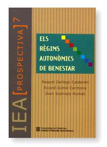 ELS REGIMS AUTONOMICS DE BENESTAR, de GALLEGO CALDERON, RAQUEL | portada del libro