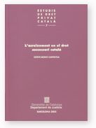 acreixement en el dret successori català/L', de BOSCH CAPDEVILA, ESTEVE | portada del libro