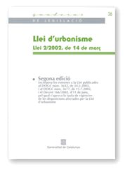 LLEI D'URBANISME, de AA.VV. | portada del libro