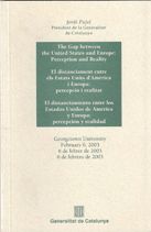 THE GAP BETWEEN THE UNITED STATES AND EUROPE, de PUJOL, JORDI | portada del libro
