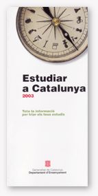 ESTUDIAR A CATALUNYA 2003, de AA.VV. | portada del libro