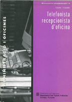 TELEFONISTA RECEPCIONISTA D'OFICINA, de ROCAMORA MIRABET, TERESA | portada del libro