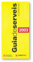 GUIA DE SERVEIS A CATALUNYA 2003, de AA.VV. | portada del libro