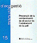 Prevenció de la contaminació en el sector d'adobament de la pell, de AA.VV. | portada del libro