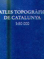 ATLES TOPOGRAFIC DE CATALUNYA 1:50.000, de AA.VV. | portada del libro