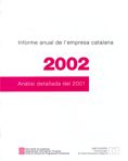 Informe anual de l'empresa catalana 2002. Anàlisi detallada del 2001, de AA.VV. | portada del libro