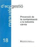 Prevenció de la contaminació a la indústria càrnia, de AA.VV. | portada del libro