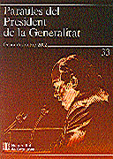 Paraules del President de la Generalitat. Gener - desembre 2002, de PUJOL I SOLEY, JORDI | portada del libro