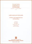 LIBER IUDICUM POPULARIS, de ALTURO, JESUS | portada del libro