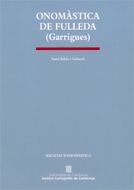 ONOMASTICA DE FULLEDA (GARRIGUES), de ARBOS I GABARRO, SANTI | portada del libro