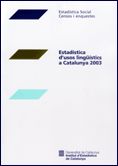 ESTADISTICA D'USOS LINGUISTICS 2003, de AA.VV. | portada del libro