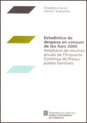 Estad¡stica de despesa en consum de les llars 2000. Ampliació de resultats anuals de l'Enquesta cont, de AA.VV. | portada del