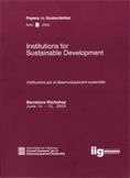 INSTITUTIONS FOR SUSTAINABLE PS-7, de QUERALT I BASSA (ED.) | portada del libro