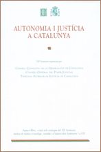 AUTONOMIA I JUSTICIA 7, de AA.VV. | portada del libro