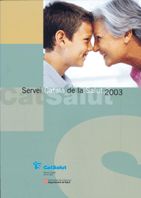 2003 SERVEI CATALA DE LA SALUT, de AA.VV. | portada del libro