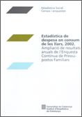 2002 ESTADISTICA DESPESA EN CONSUM, de AA.VV. | portada del libro