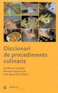 DICCIONARI PROCEDIMENTS CULINARIS, de BLANCO GONZALEZ, JULI | portada del libro