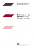 ESTIMACIONS DE POBLACIO 2002, de AA.VV. | portada del libro