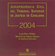 CD-ROM JURISPRUDENCIA TSJC 2004, de PUIG I FERRIOL, LLUIS | portada del libro