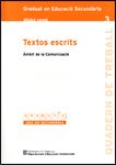 TEXTOS ESCRITS GRADUI'S-3 MC, de AA.VV. | portada del libro