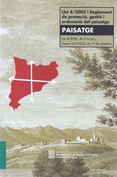Llei 8/2005 i reglament de protecció, de AA.VV. | portada del libro