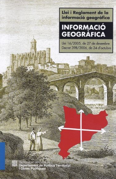 Llei 16/2005 i Reglament de la informació geogràfica, de AA.VV. | portada del libro