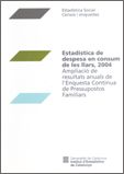 ESTADISTICA DE DESPESA EN CONSUM DE LES LLARS 2004, de AA.VV. | portada del libro
