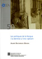 POLITIQUES DE LA LLENGUA I LA IDENTITAT A L'ERA GLOCAL, de BASTARDAS I BOADA | portada del libro