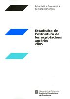 ESTADISTICA DE L'ESTRUCTURA AGRARIES 2005, de AA.VV. | portada del libro