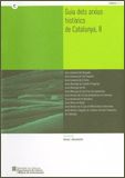 Guia dels arxius històrics de Catalunya, de Pedrals i Costa, Xavier | portada del libro
