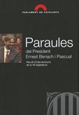Paraules del President Ernest Benach i Pascual. Recull d'intervencions de la VII legislatura, de AA.VV. | portada del libro
