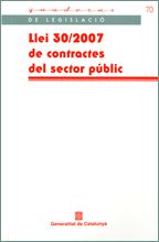 Llei 30/2007, de AA.VV. | portada del libro