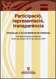 PARTICIPACIO REPRESENTACIO TRANSPARENCIA, de AA.VV. | portada del libro