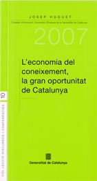L'ECONOMIA DEL CONEIXEMENT, LA GRAN OPORTUNITAT DE CATALUNYA, de HUGUET, JOSEP | portada del libro