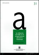 influència de l'edat en el comportament electoral a Catalunya/La, de TORMOS I MARIN, RAÜL | portada del libro