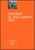 Informe al Parlament 2007, de AA.VV. | portada del libro