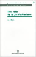 Text refós de la Llei d'urbanisme, de AA.VV. | portada del libro