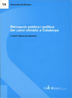 Percepció pública i política del canvi climàtic a Catalunya, de David Tábara, Joan | portada del libro