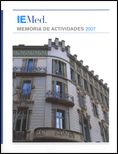 IEMed. Memoria de actividades 2007, de AA.VV. | portada del libro