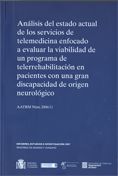 Análisis del estado actual de los servicios de telemedicina enfocado a evaluar la viabilidad de un p, de AA.VV. | portada del