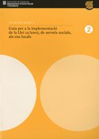 Guia per a la implementació de la Llei 12/2007, de AA.VV. | portada del libro