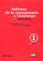 Informe de la comunicació a Catalunya 2007-2008, de AA.VV. | portada del libro